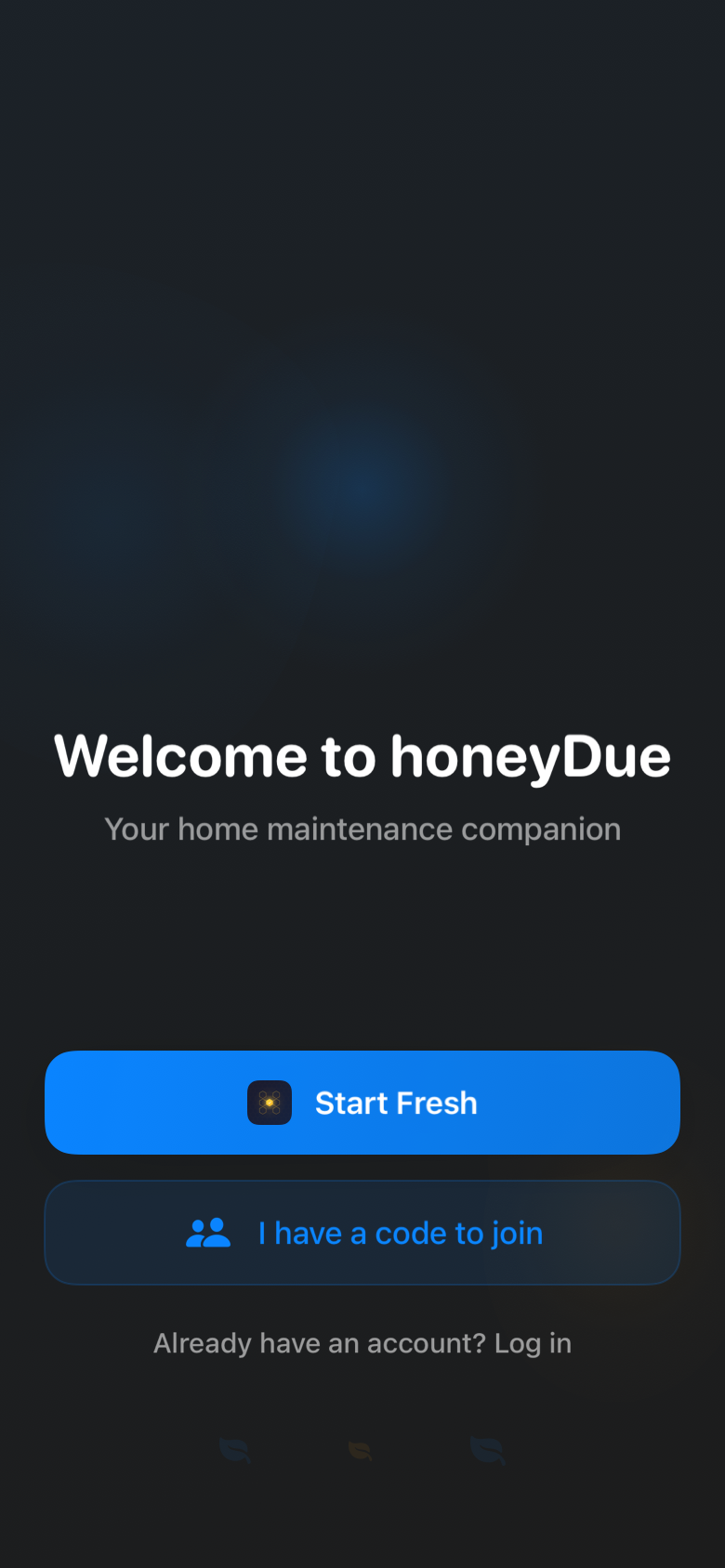 onboarding_welcome_dark iOS
