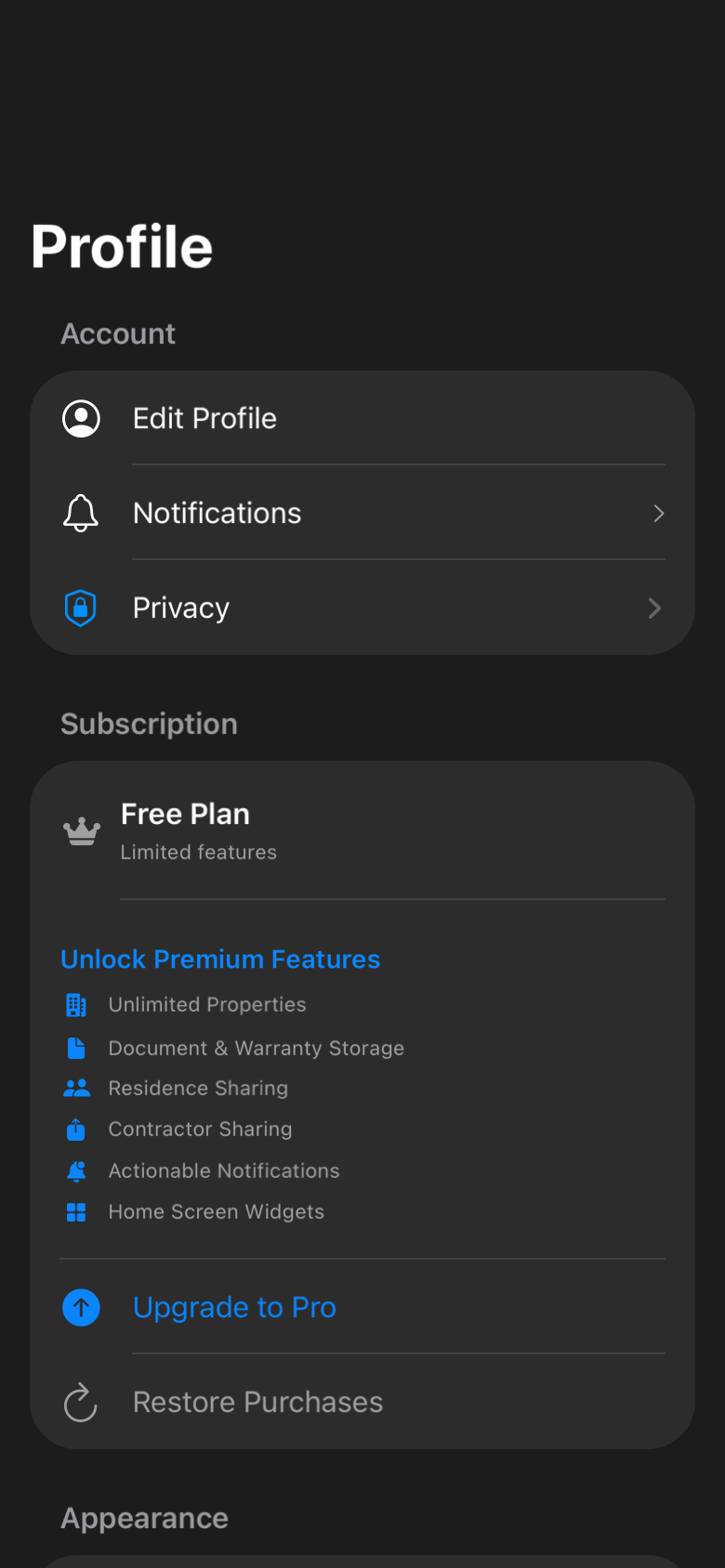 profile_empty_dark iOS
