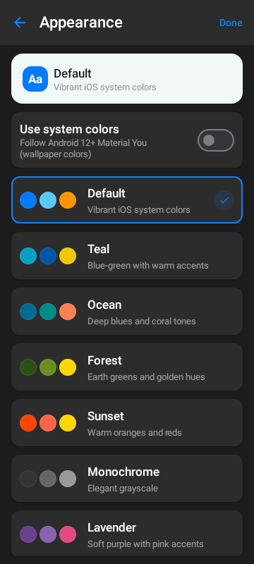 theme_selection_dark Android