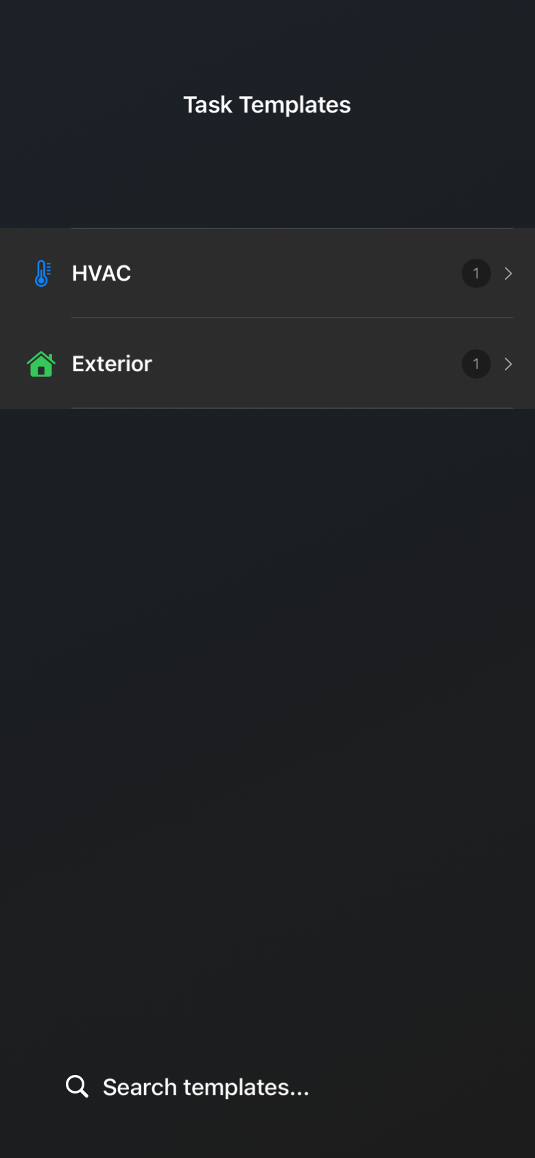 task_templates_browser_populated_dark iOS