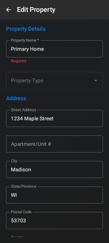 edit_residence_dark Android