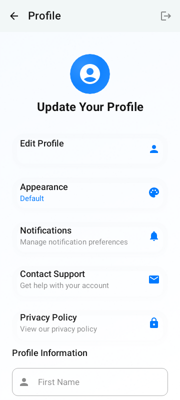 profile_populated_light Android