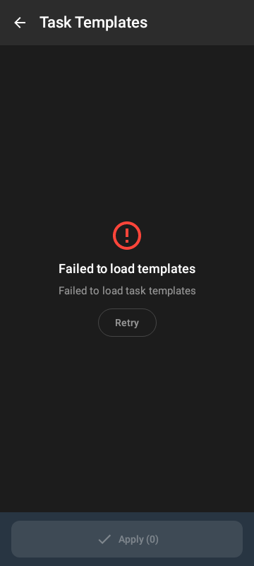 task_templates_browser_populated_dark Android