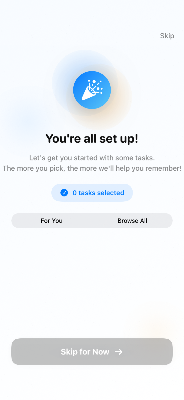 onboarding_first_task_empty_light iOS