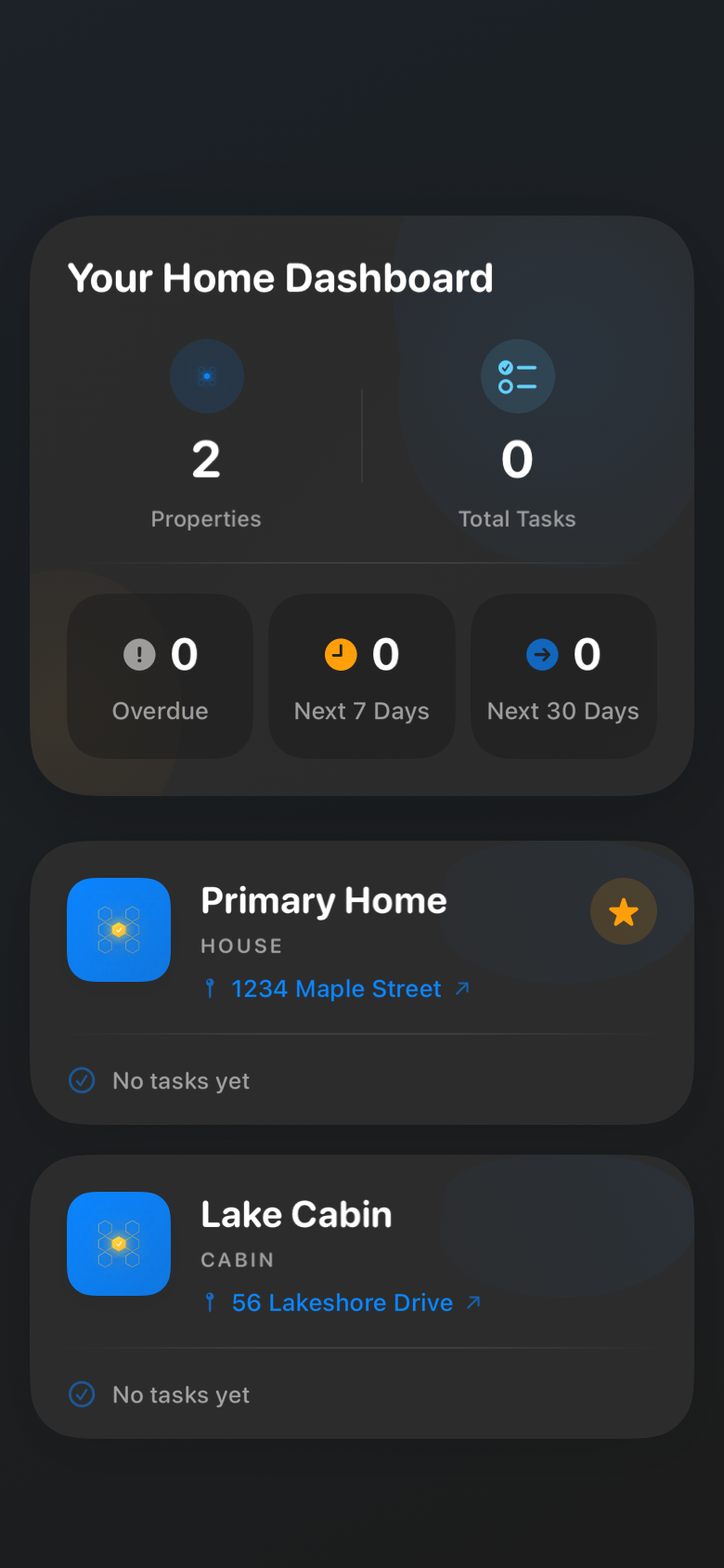 residences_populated_dark iOS