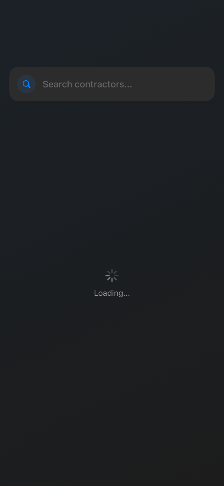 contractors_list_empty_dark iOS