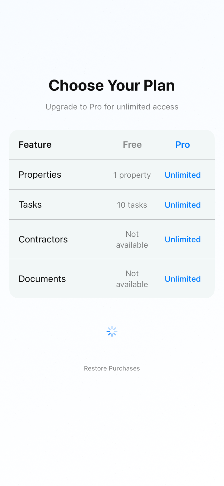 feature_comparison_empty_light iOS