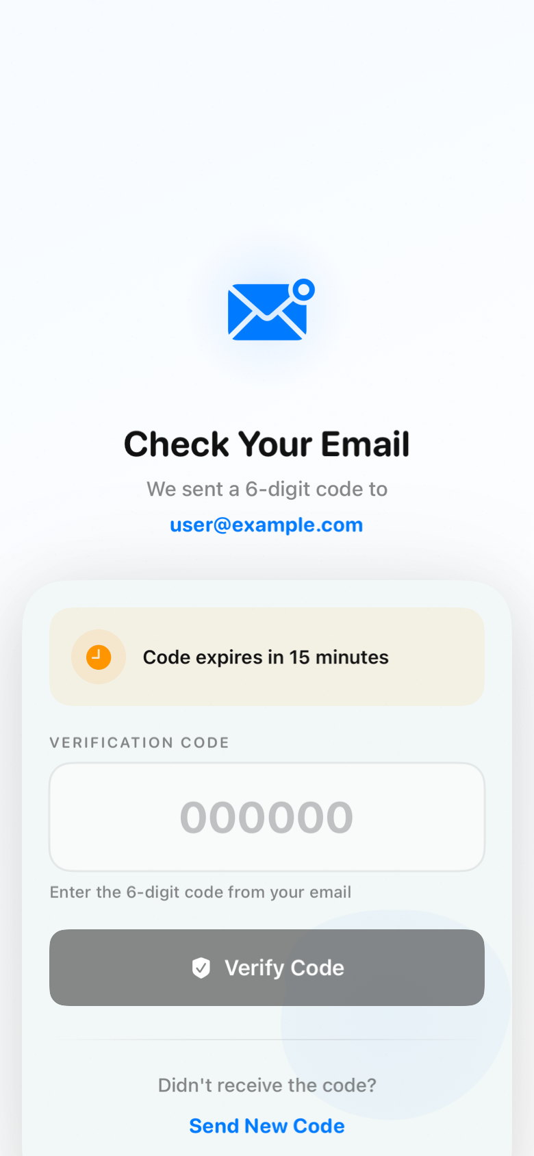 verify_reset_code_empty_light iOS