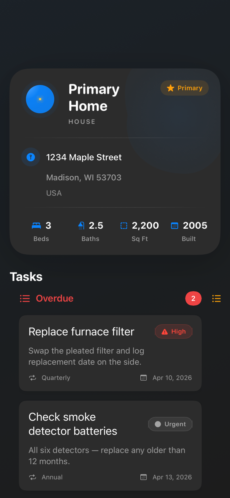 residence_detail_populated_dark iOS