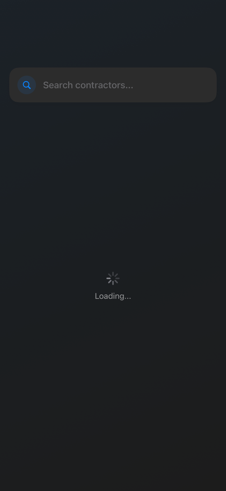 contractors_list_empty_dark iOS